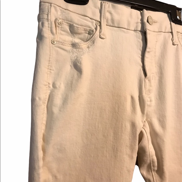 Mother The Looker bump in the night sz 27 cream color - Picture 5 of 15